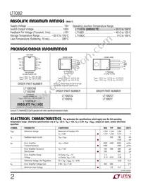 LT1082MJ8 Datasheet Page 2