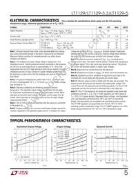 LT1129MPST-3.3 Datasheet Page 5