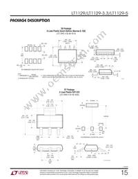 LT1129MPST-3.3 Datasheet Page 15