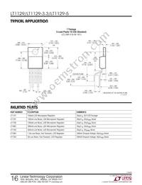 LT1129MPST-3.3 Datasheet Page 16