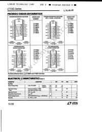 LT1132CN Datasheet Page 4