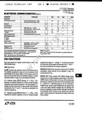 LT1132CN Datasheet Page 5