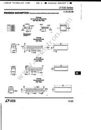 LT1132CN Datasheet Page 11