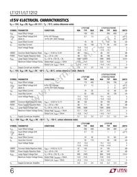 LT1211MJ8 Datasheet Page 6