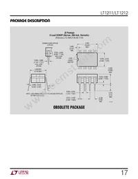 LT1211MJ8 Datasheet Page 17