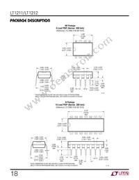 LT1211MJ8 Datasheet Page 18