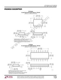 LT1211MJ8 Datasheet Page 19