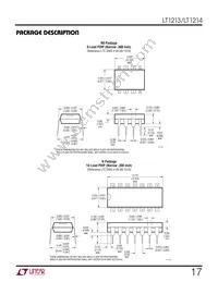 LT1213MJ8 Datasheet Page 17