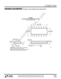 LT1501IS8-5 Datasheet Page 15