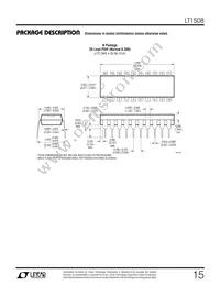 LT1508IN Datasheet Page 15