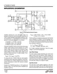 LT1632IS8 Datasheet Page 12