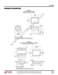 LT1636IDD#TRPBF Datasheet Page 15