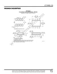 LT1990IS8-10#TRPBF Datasheet Page 15