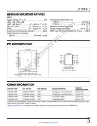 LT1997HDF-1#TRPBF Datasheet Page 3