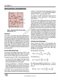 LT1997HDF-1#TRPBF Datasheet Page 16