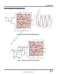 LT1997HDF-2#TRPBF Datasheet Page 21