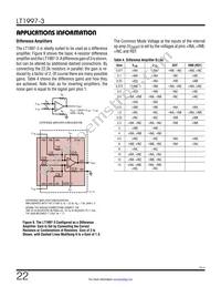 LT1997HDF-3#TRPBF Datasheet Page 22