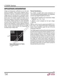 LT3009ESC8-5 Datasheet Page 14