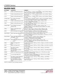 LT3009ESC8-5 Datasheet Page 20