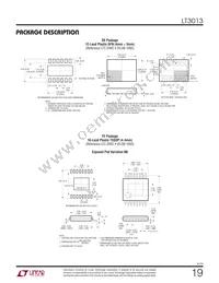 LT3013EDE Datasheet Page 19