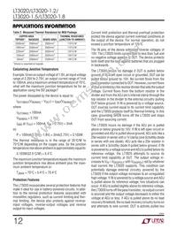 LT3020IDD Datasheet Page 12