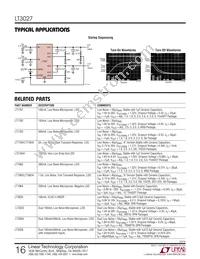 LT3027IDD Datasheet Page 16