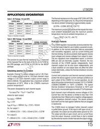 LT3029IDE Datasheet Page 15