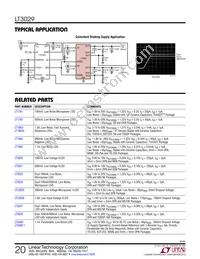 LT3029IDE Datasheet Page 20