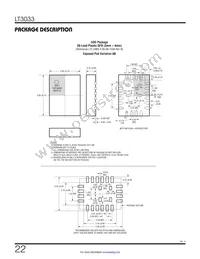 LT3033IUDC#TRPBF Datasheet Page 22