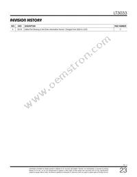 LT3033IUDC#TRPBF Datasheet Page 23