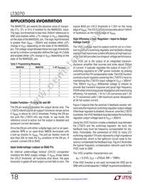 LT3070MPUFD Datasheet Page 18