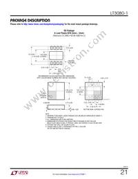 LT3080IDD-1 Datasheet Page 21