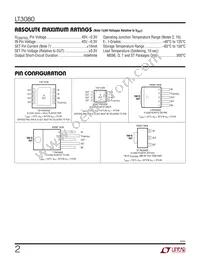 LT3080IST Datasheet Page 2