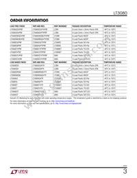 LT3080IST Datasheet Page 3