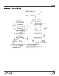 LT3083MPDF Datasheet Page 23