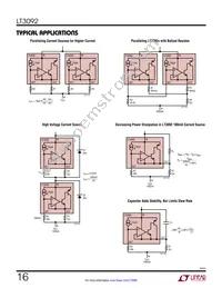 LT3092MPST Datasheet Page 16