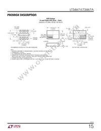 LT3467IDDB Datasheet Page 15