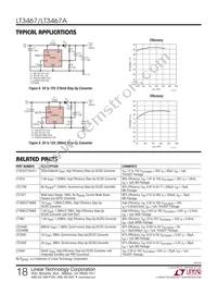 LT3467IDDB Datasheet Page 18