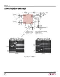 LT3471EDD Datasheet Page 8