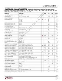 LT3478IFE-1 Datasheet Page 3