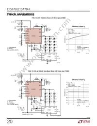 LT3478IFE-1 Datasheet Page 20