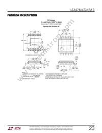 LT3478IFE-1 Datasheet Page 23