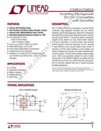 LT3483EDC Datasheet Cover