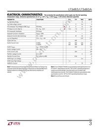 LT3483EDC Datasheet Page 3