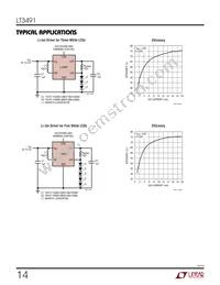 LT3491ESC8 Datasheet Page 14