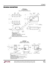 LT3491ESC8 Datasheet Page 15