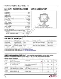 LT3582EUD-5#TRPBF Datasheet Page 2