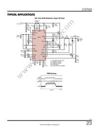 LT3763HFE#TRPBF Datasheet Page 23