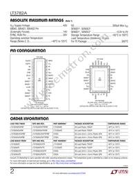 LT3782AIFE Datasheet Page 2