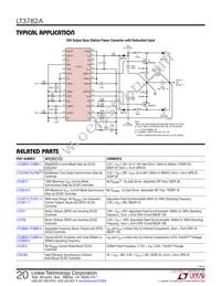 LT3782AIFE Datasheet Page 20